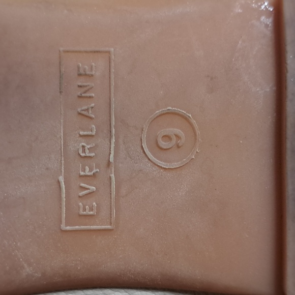 Everlane Women Italian Leather Day Glove Cream Flat Shoes Size 9 Ballet Neutral - Picture 7 of 8